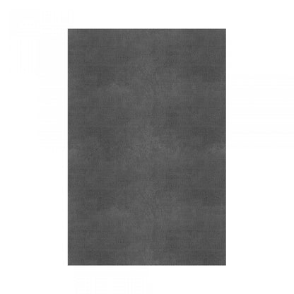 Plain Area Rug by Graccioza in Steel, Rectangular