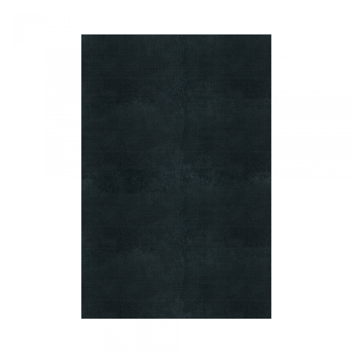 Plain Area Rug by Graccioza in Charcoal Blue, Rectangular