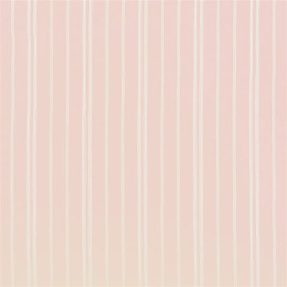 Batchelder Ticking Fabric by Ralph Lauren in Pink