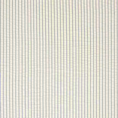 Summertime Seersucker Fabric by Ralph Lauren in Blue