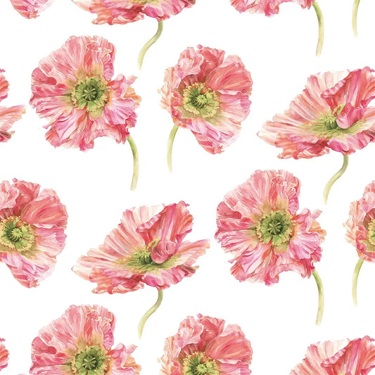 Coquelicot Fabric by Designers Guild in Coral
