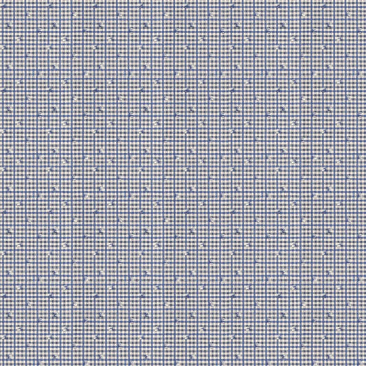 Toile Vichy Fabric by Designers Guild in Indigo
