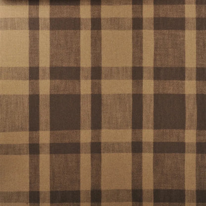 Hook Road Plaid Fabric by Ralph Lauren in Walnut