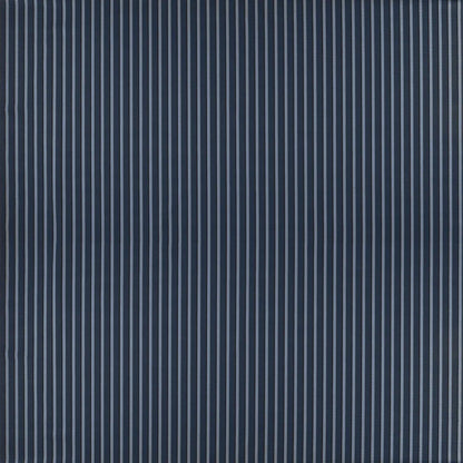 Repp Stripe Fabric by Ralph Lauren in Blue