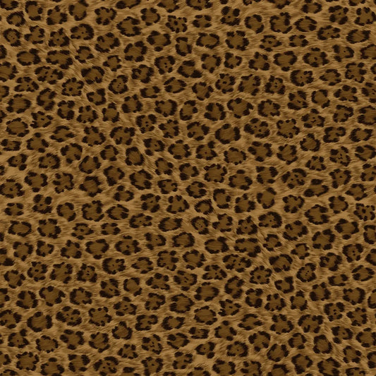 Ogden Leopard Fabric by Ralph Lauren in Varnish