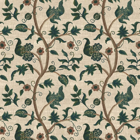 Kedleston Embroidery Fabric by Ralph Lauren in Lichen