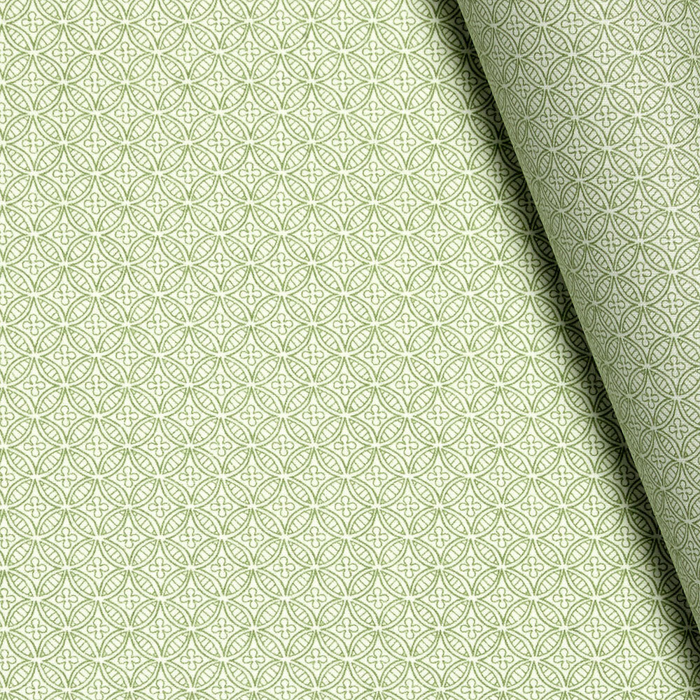 Moresque Fabric by Ian Sanderson in Comfrey