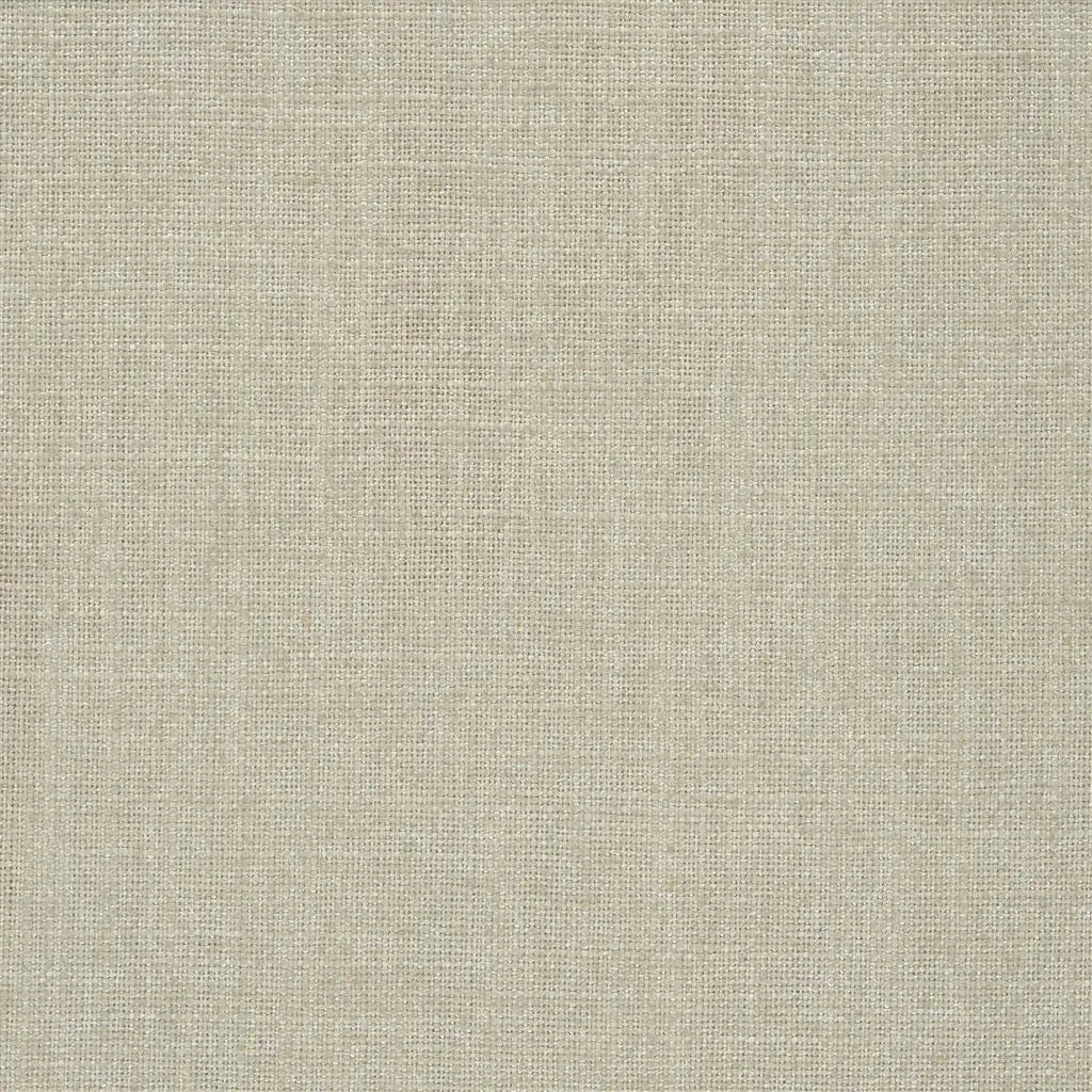 Highland Linen Fabric by William Yeoward in Oyster