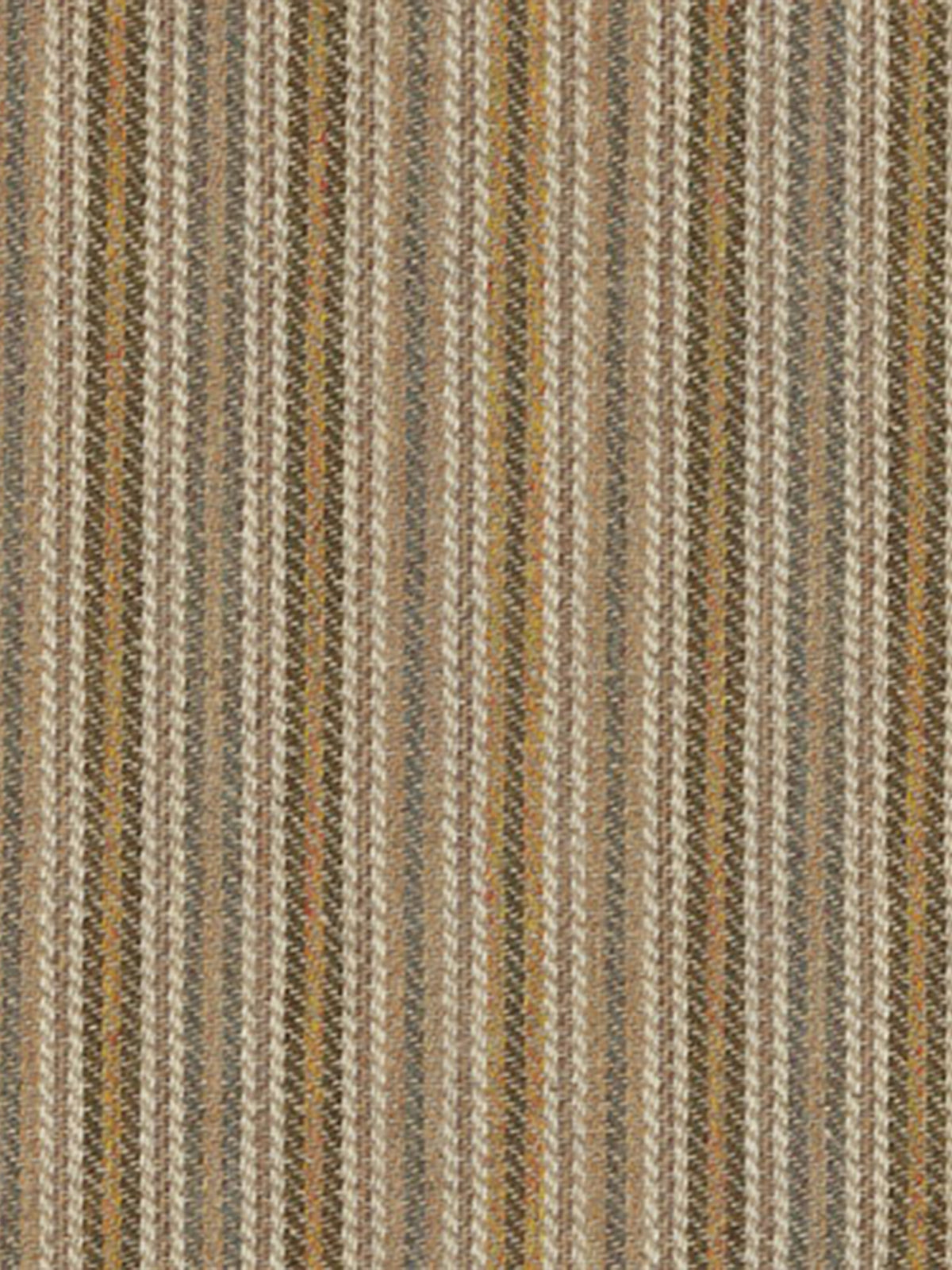 Nancy Stripe Fabric by Holland & Sherry in Maize