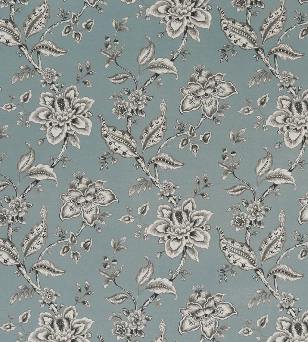 Palampore Fabric by Clarke & Clarke Mineral