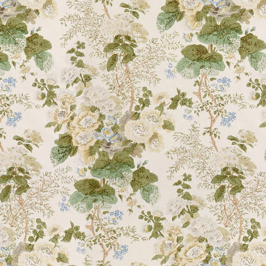 Hollyhock Hdb Fabric by Lee Jofa in Grey/Sage