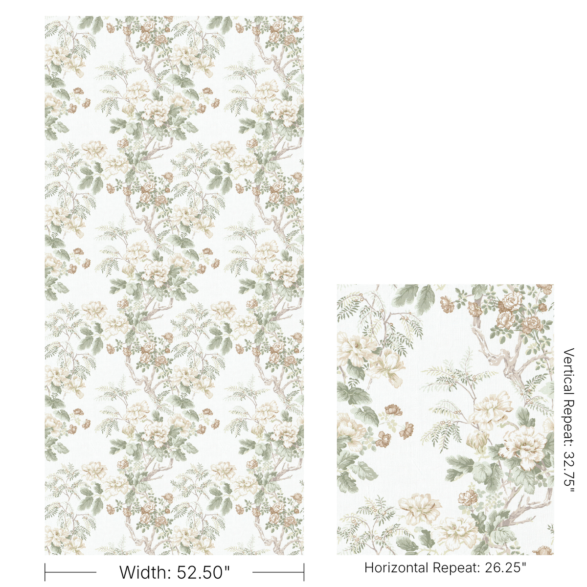 Chinese Peony - Beige