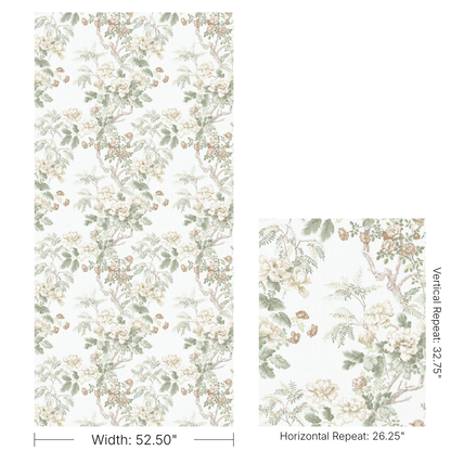 Chinese Peony - Beige