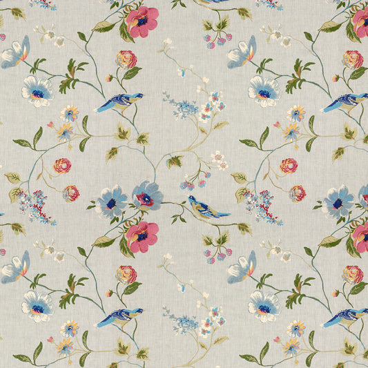 Meadowood Fabric by Lee Jofa in Mist