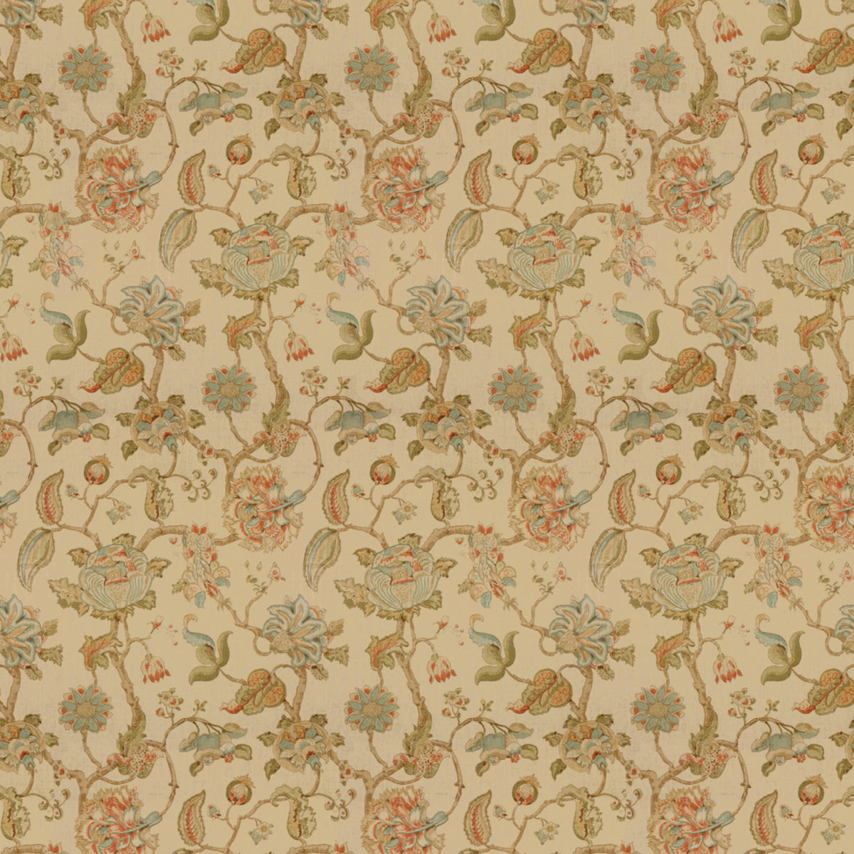 Tidewater Block - Clay/Teal