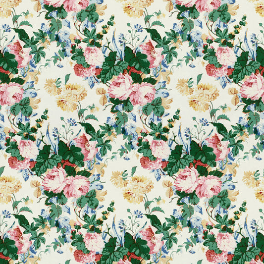 Maisie Fabric by Lee Jofa in Pink/Green