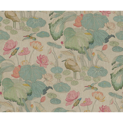 Nympheus Twill - Pink/Teal