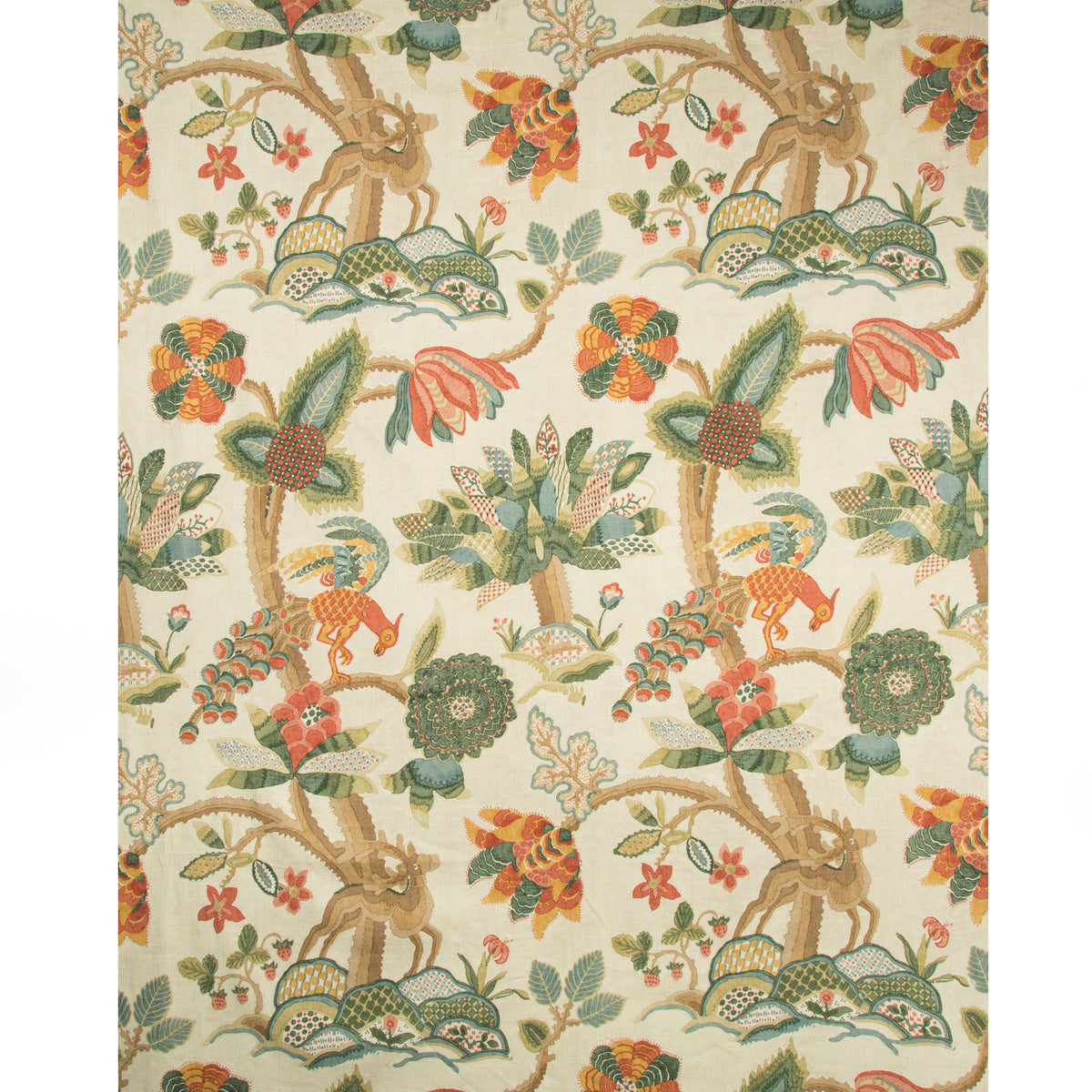 Leyland Print - Berry/Forest