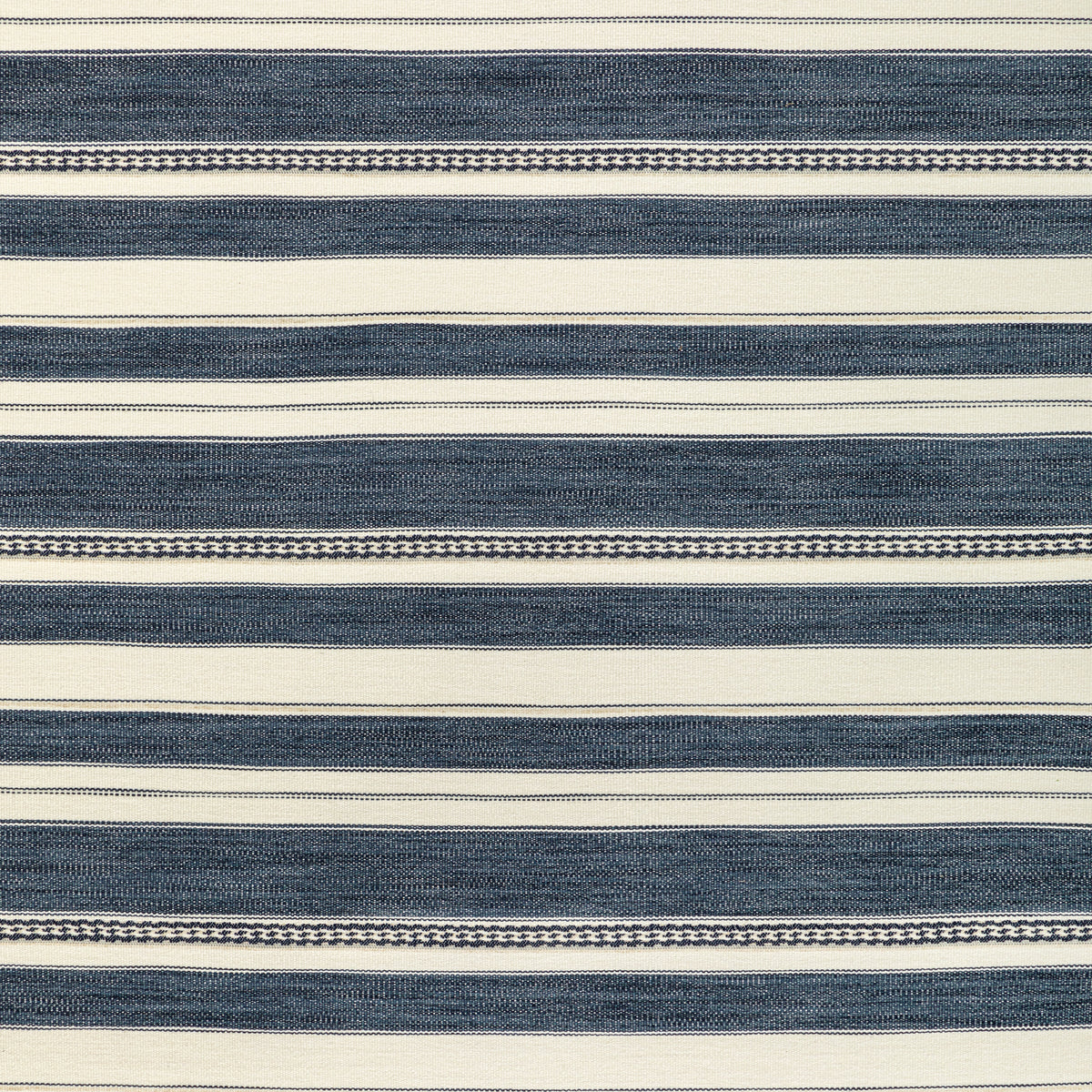 Entoto Stripe - Marine/Ivory