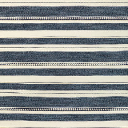 Entoto Stripe - Marine/Ivory