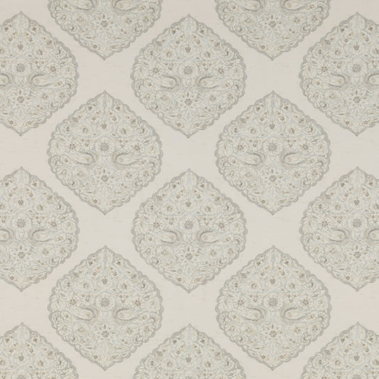 Lido Print Fabric by Lee Jofa in Fog