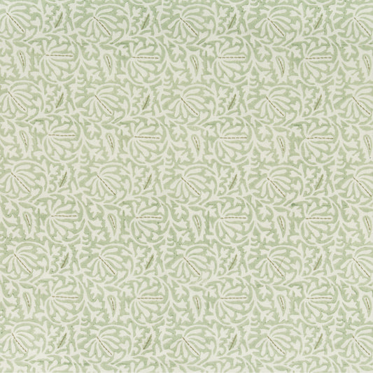 Laine Print Fabric by Lee Jofa in Mist