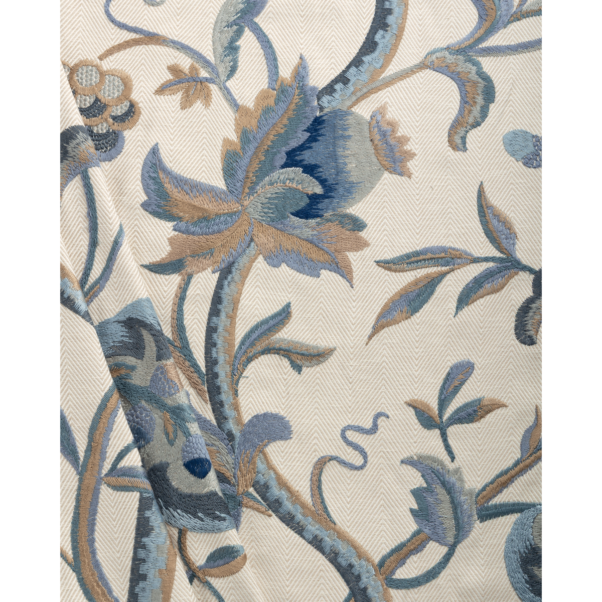 Dorton Embroidery - Indigo