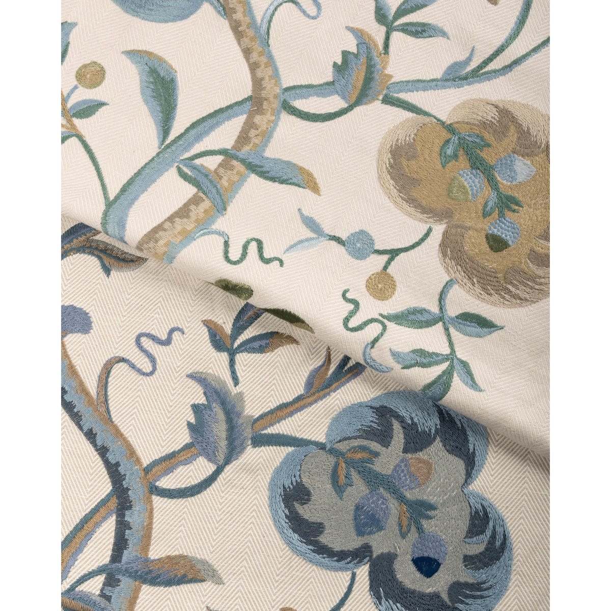 Dorton Embroidery - Indigo