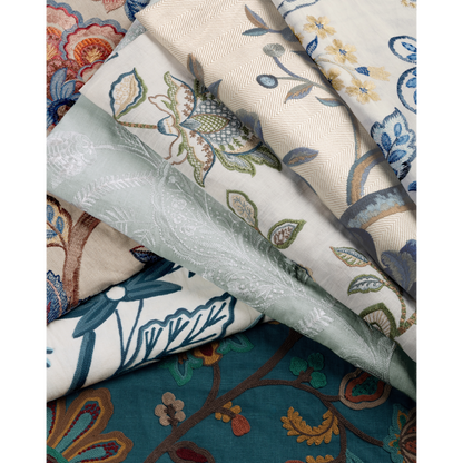 Dorton Embroidery - Indigo