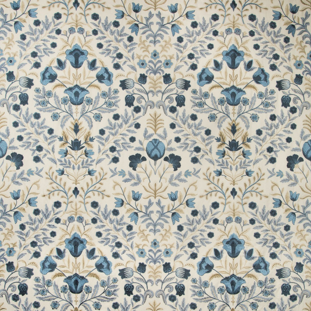 Luxford Embroidery - Indigo