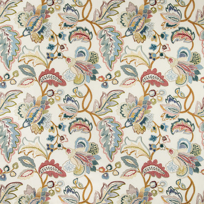 Orford Embroidery - Red/Blue