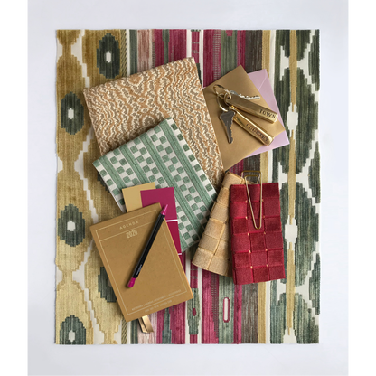 Desning Velvet - Pink/Gold