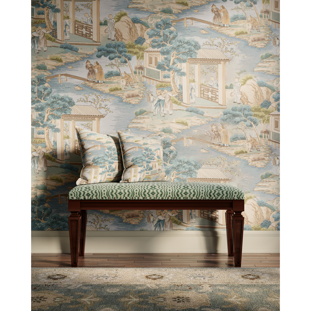 Callow Velvet - Aqua