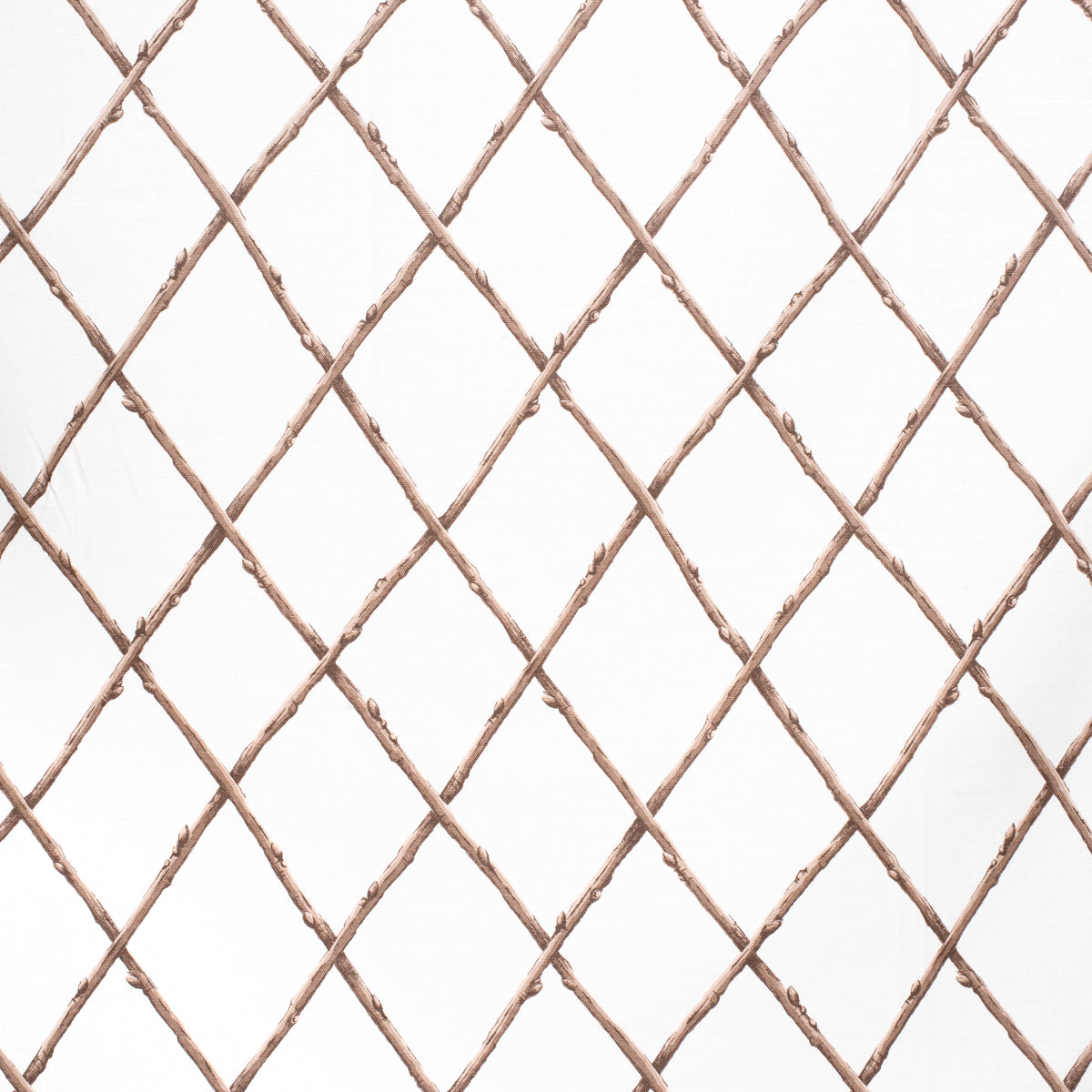 Bare Twig Trellis - Bro/Whi