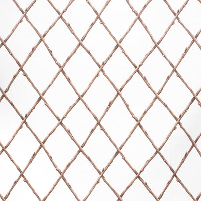 Bare Twig Trellis - Bro/Whi