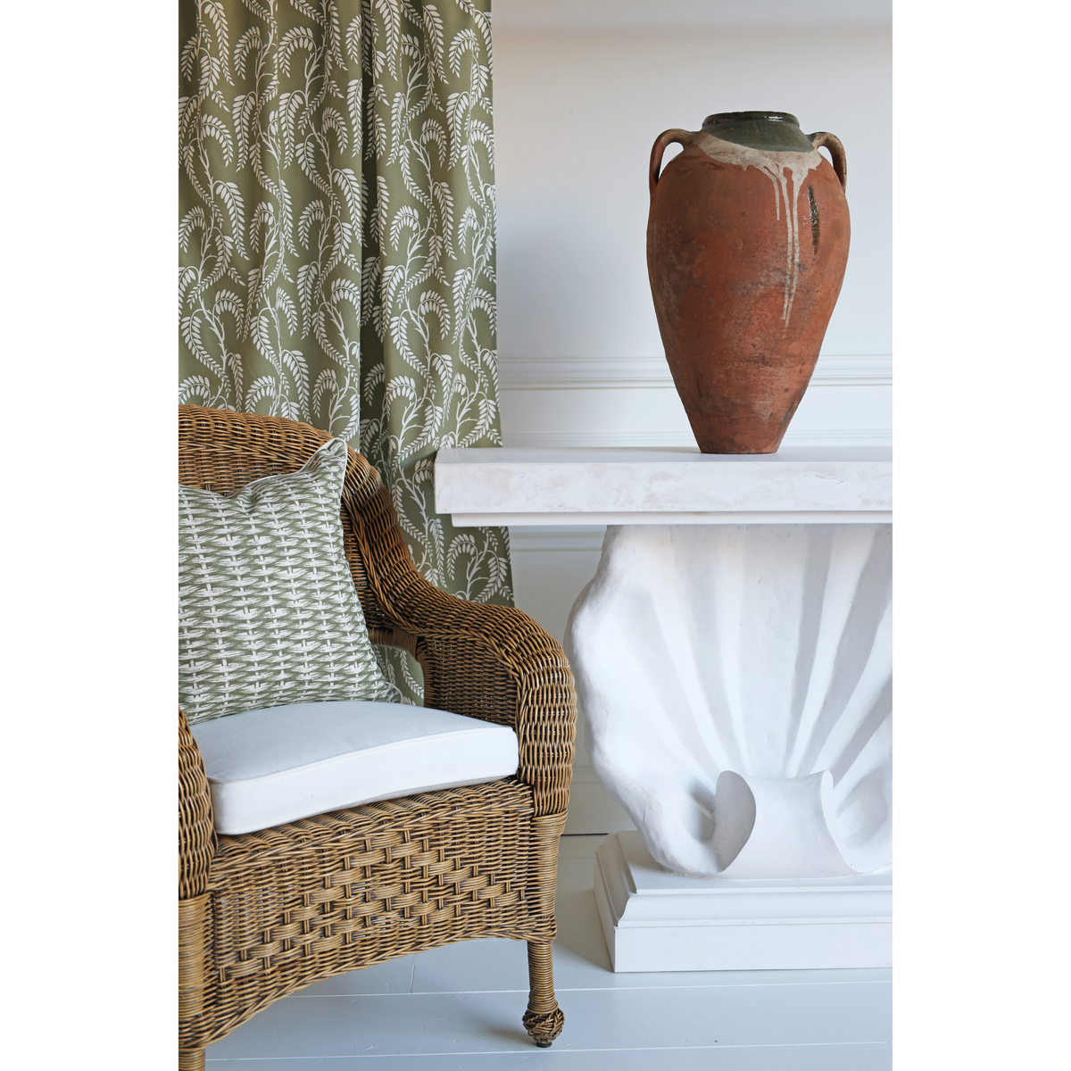 Basket Weave - Sage