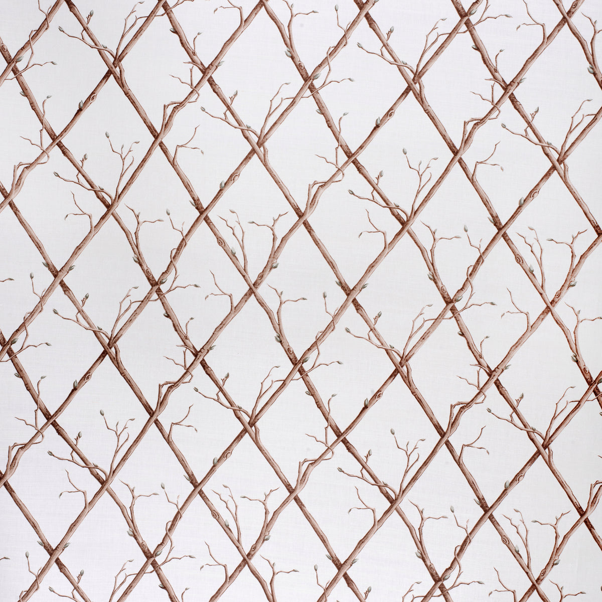 Twig Trellis - Brown/White