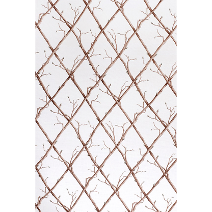 Twig Trellis - Brown/White