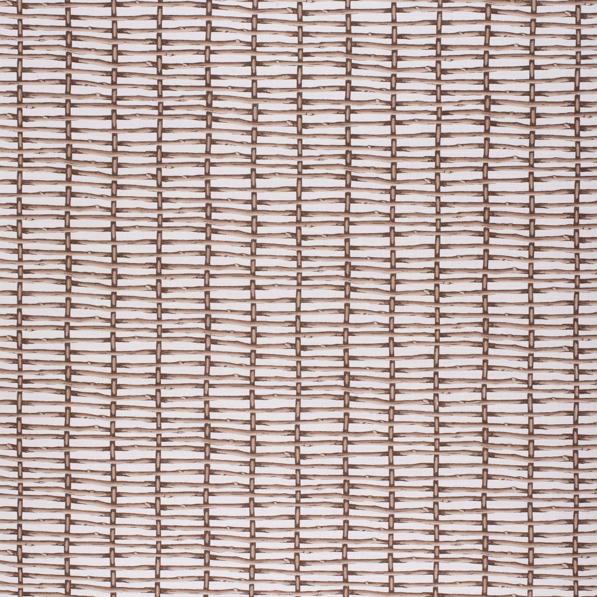 Twig Fence - Brown/White