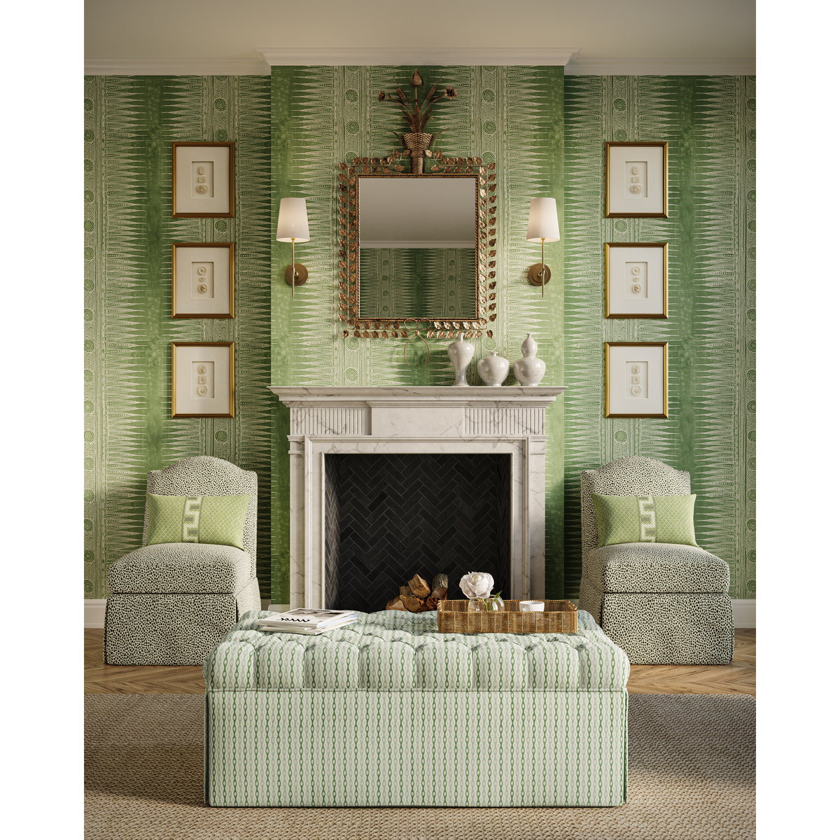 Elba Print - Jade