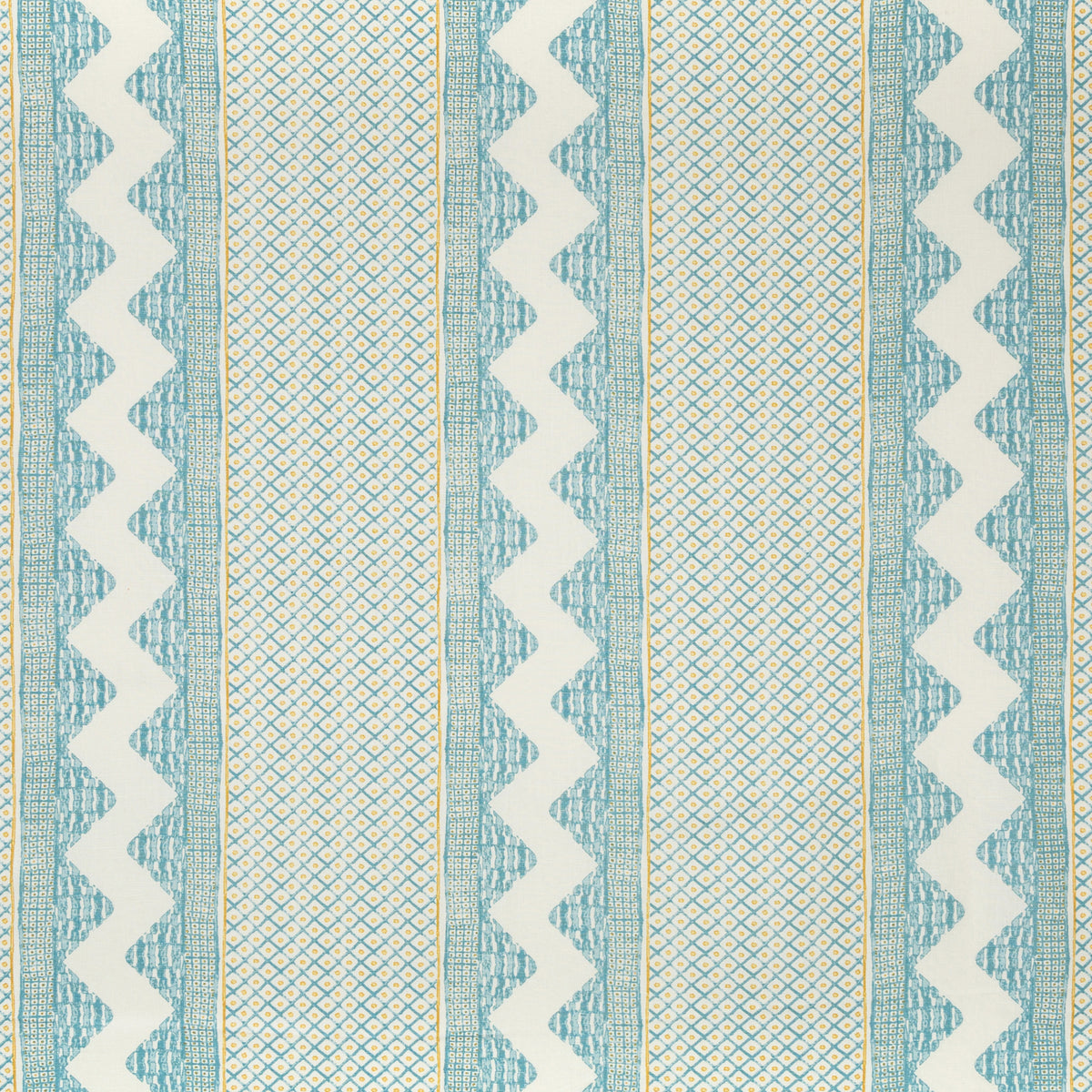 Whitaker Print - Ocean/Gold