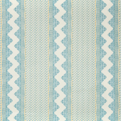 Whitaker Print - Ocean/Gold