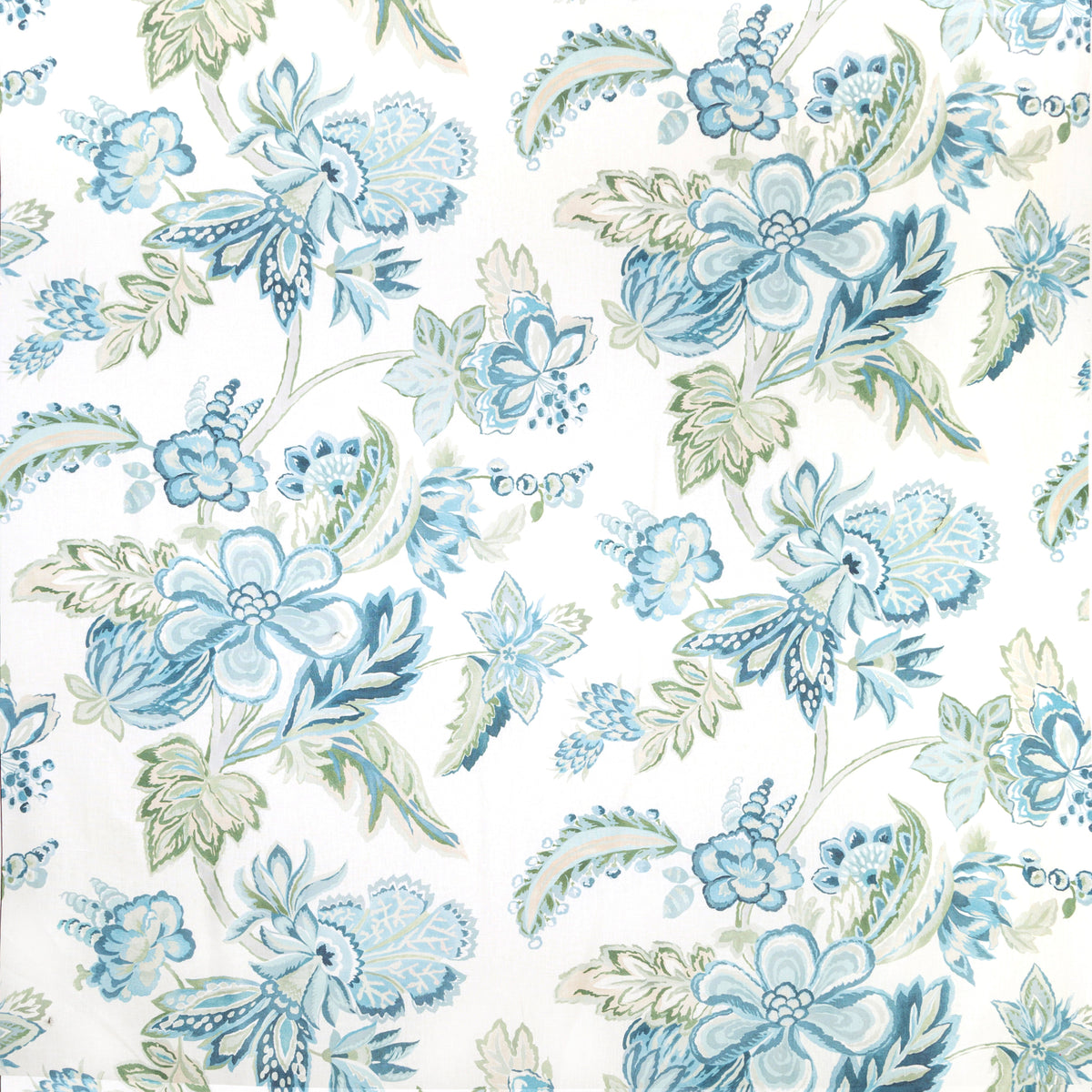 Augustine Print - Aqua