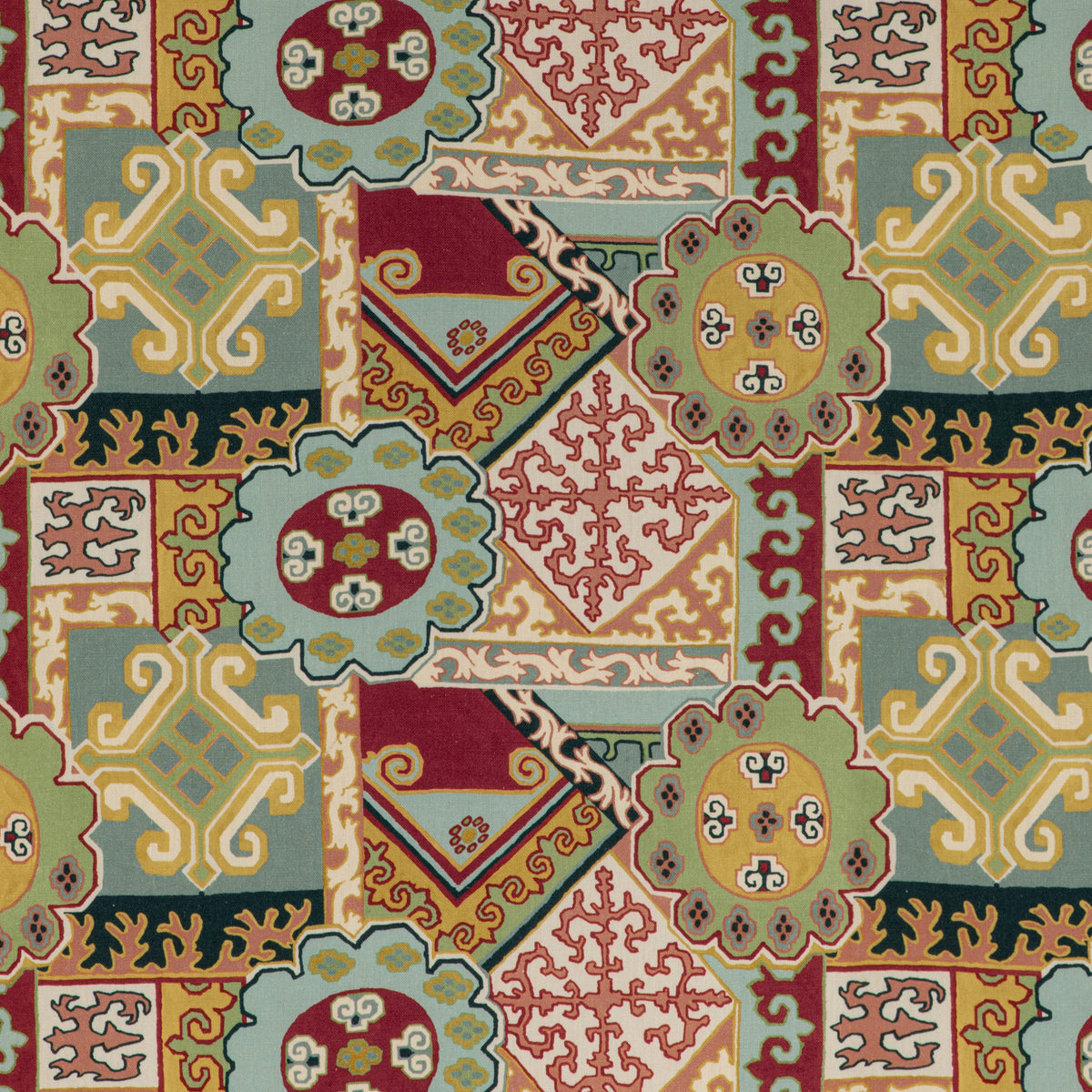Batangas Print - Red/Multi