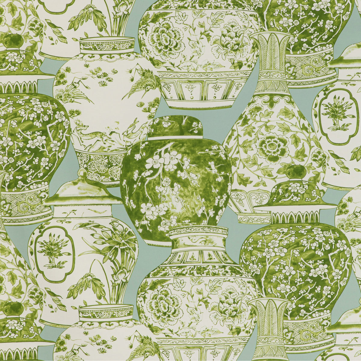 Pandan Print - Mist/Jade