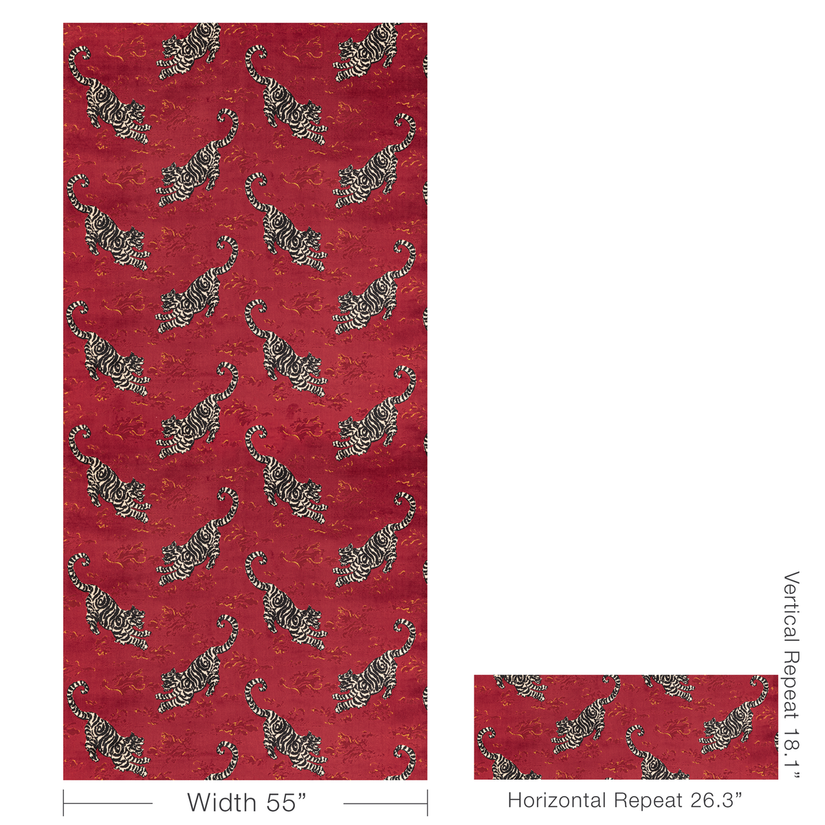 Bongol Velvet - Crimson