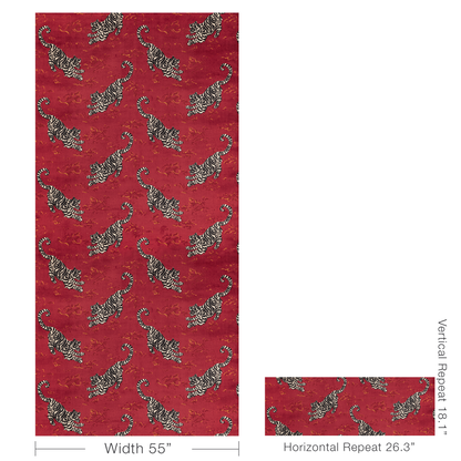 Bongol Velvet - Crimson