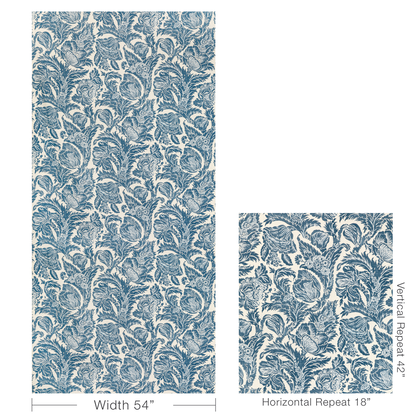 Marion Print - Denim