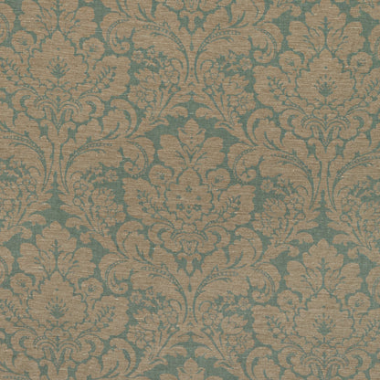 Acanthus Damask - Blue