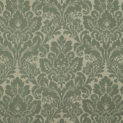 Acanthus Damask - Loden